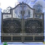 Modern Wrought Iron Gate